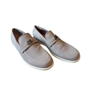 New Guess Tareco Slip On Dressy Workwear Formal Loafers Grey Men's Size‎ 11.5